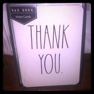 Rae Dunn Box Of Thank You Cards